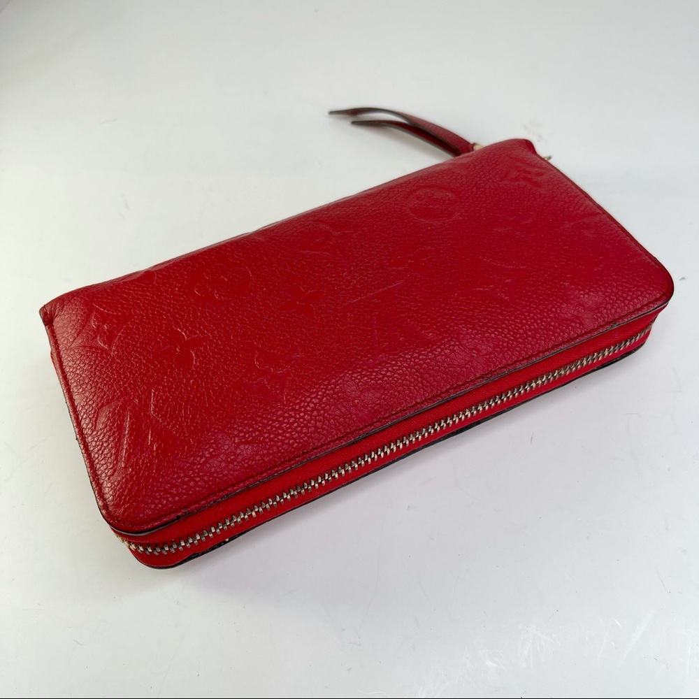 Louis Vuitton Monogram Zippy Empreinte wallet
